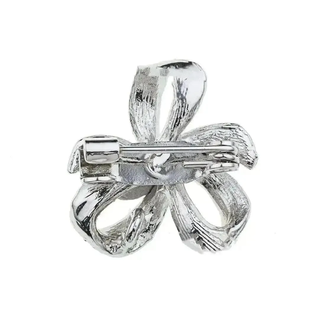 🌟 Alloy Christmas Brooch with Leaf Garland - Sparkle in Holiday Style 🌟