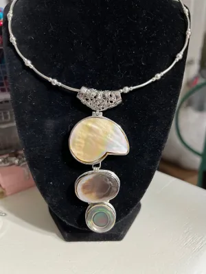3 Tier Stone Pendant