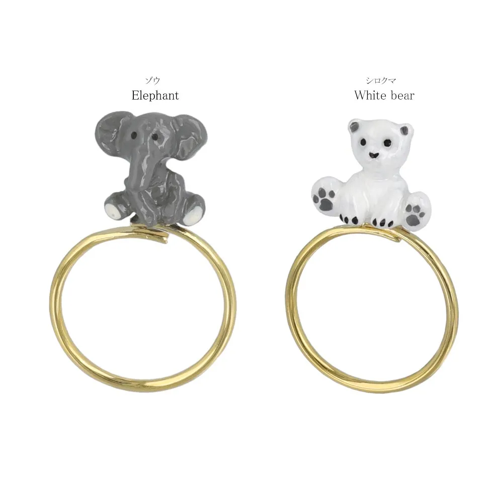 Animal Mascot Adujustable Ring