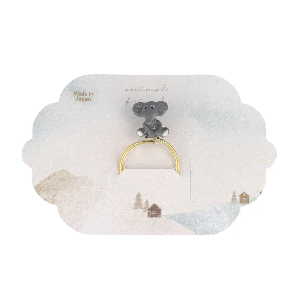 Animal Mascot Adujustable Ring