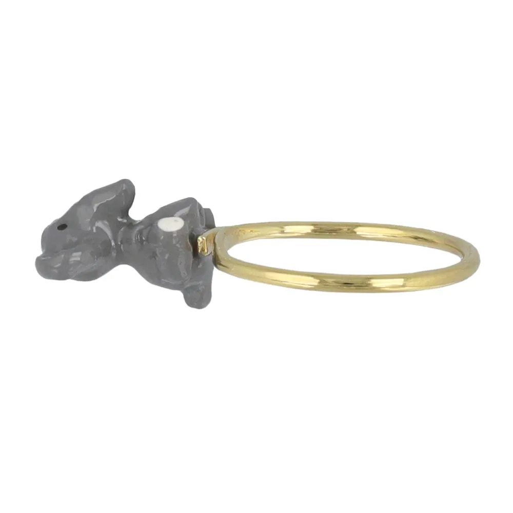Animal Mascot Adujustable Ring