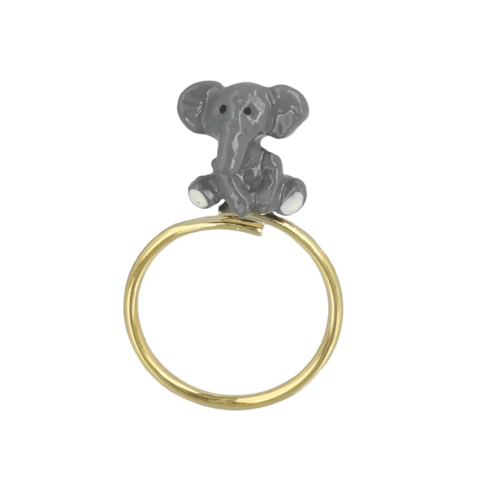Animal Mascot Adujustable Ring