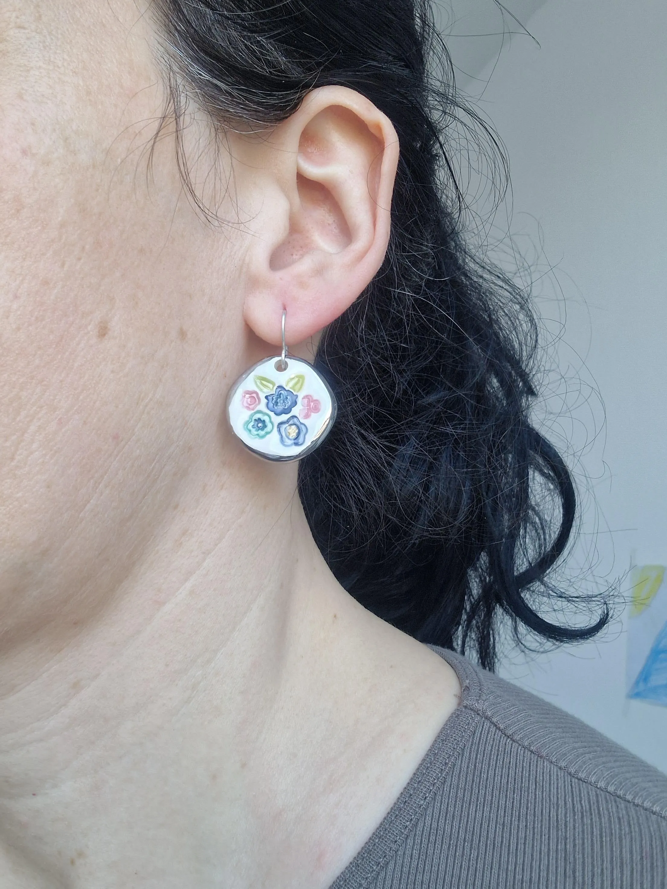 Drop earrings No. 38