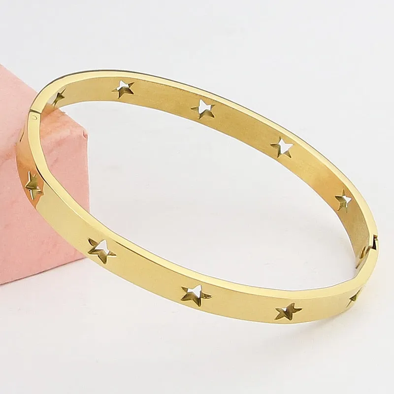 Hollow 10 Star Bracelets