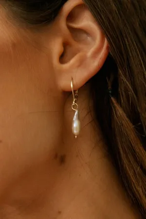 Moon Drop Earrings