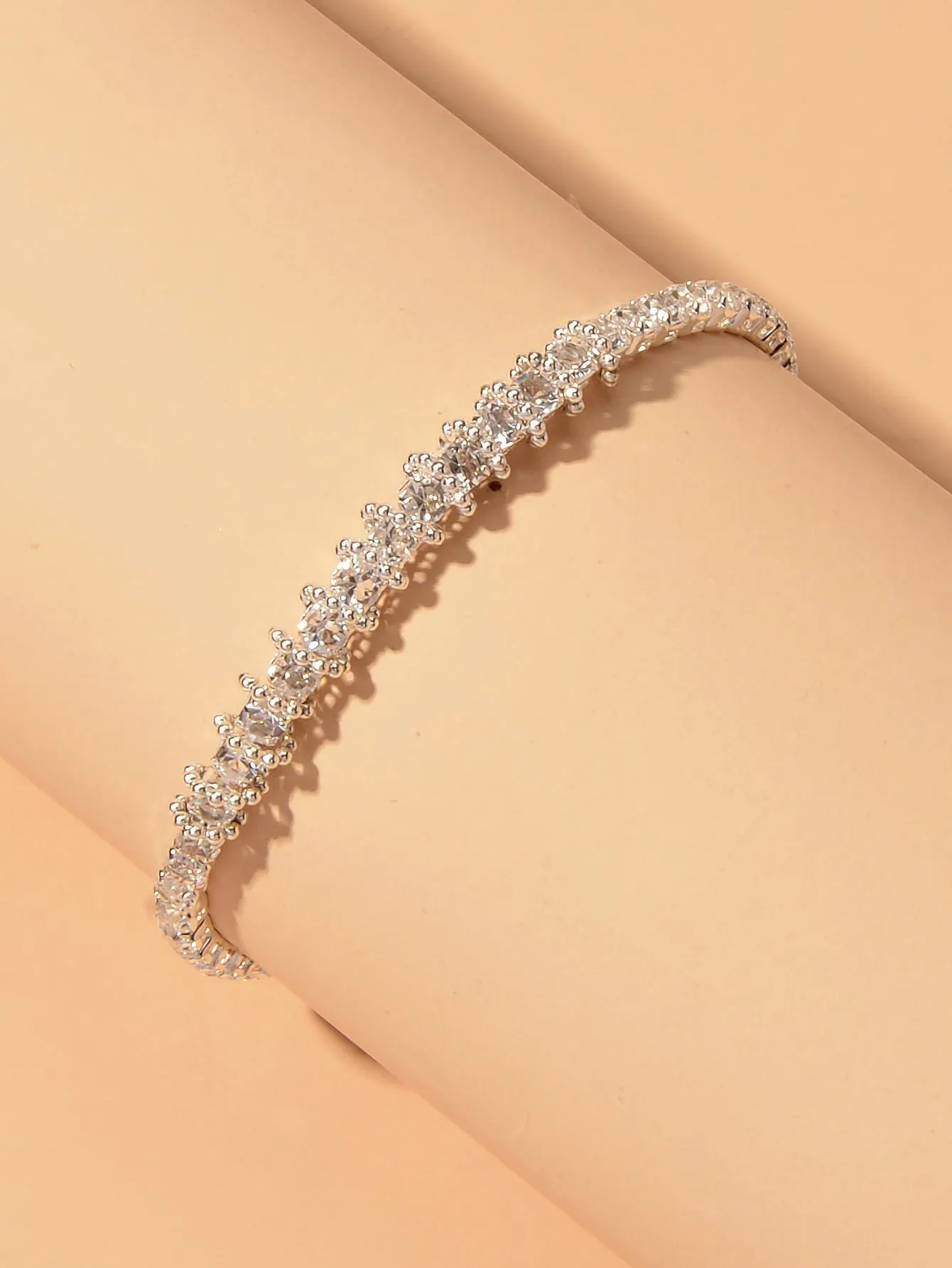 Rhinestone Decor Bracelet