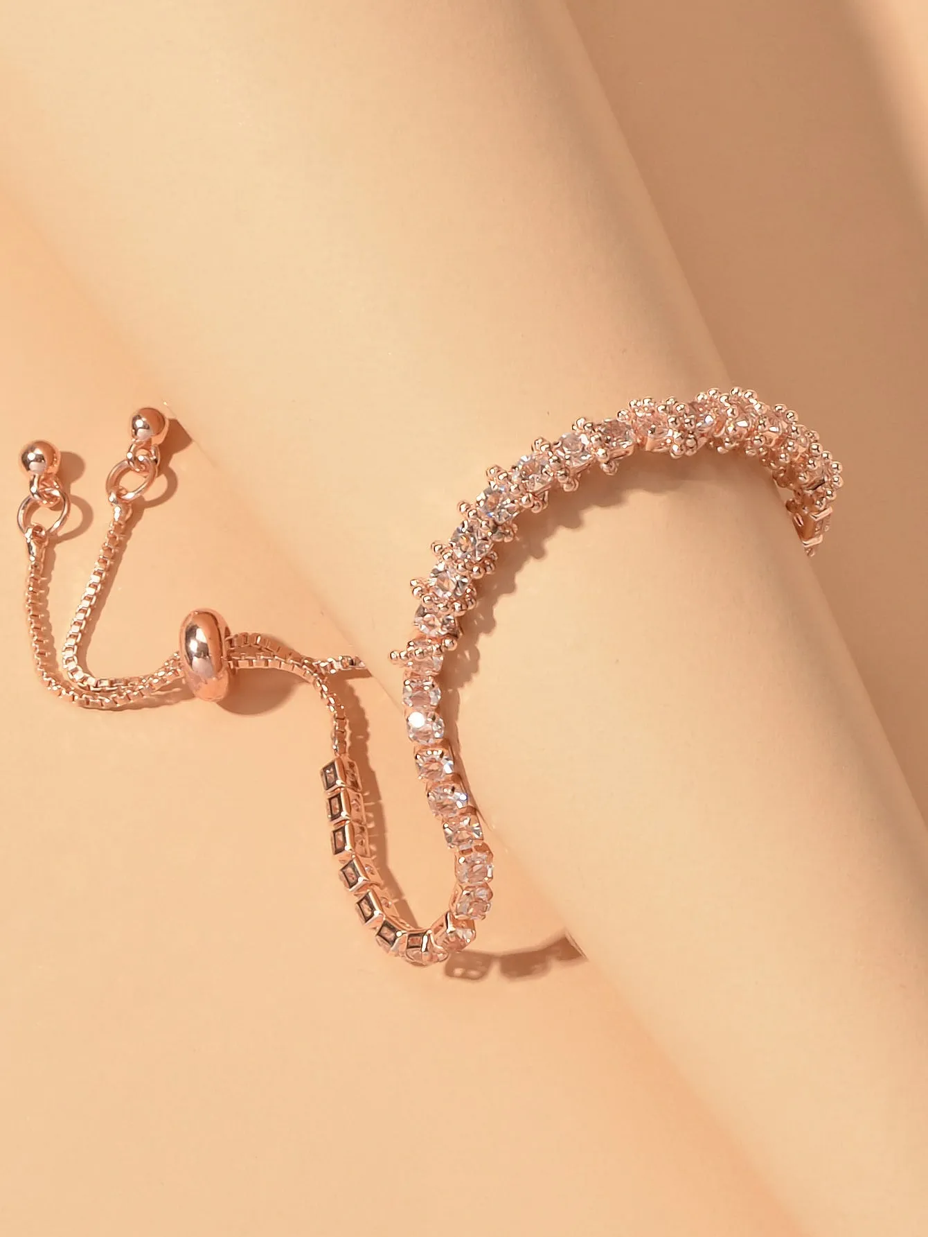 Rhinestone Decor Bracelet