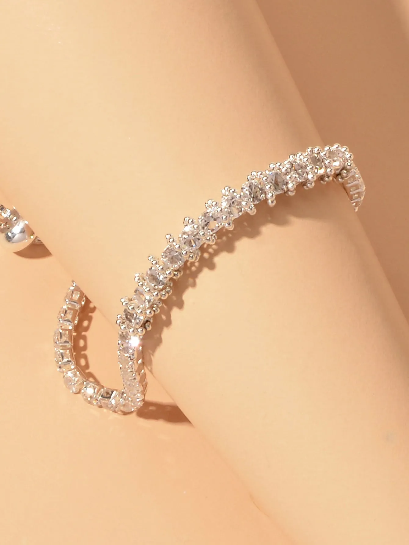 Rhinestone Decor Bracelet