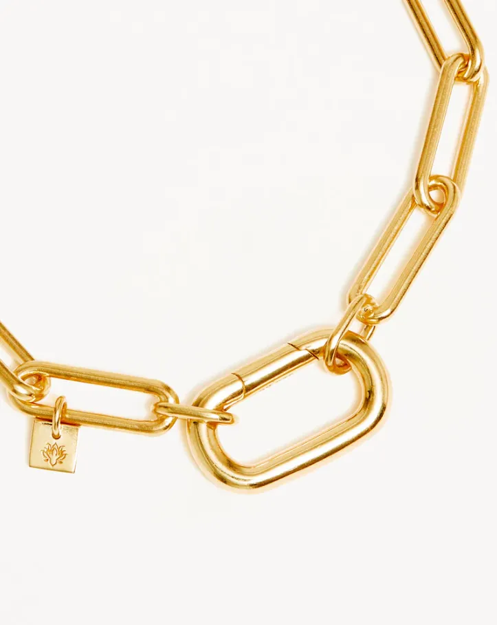 With Love Annex Link Bracelet Gold